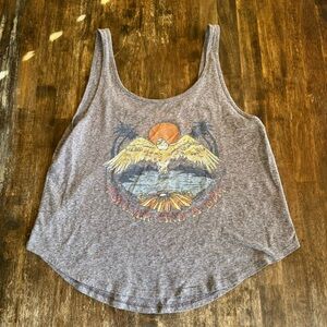 Billabong tank bald eagle